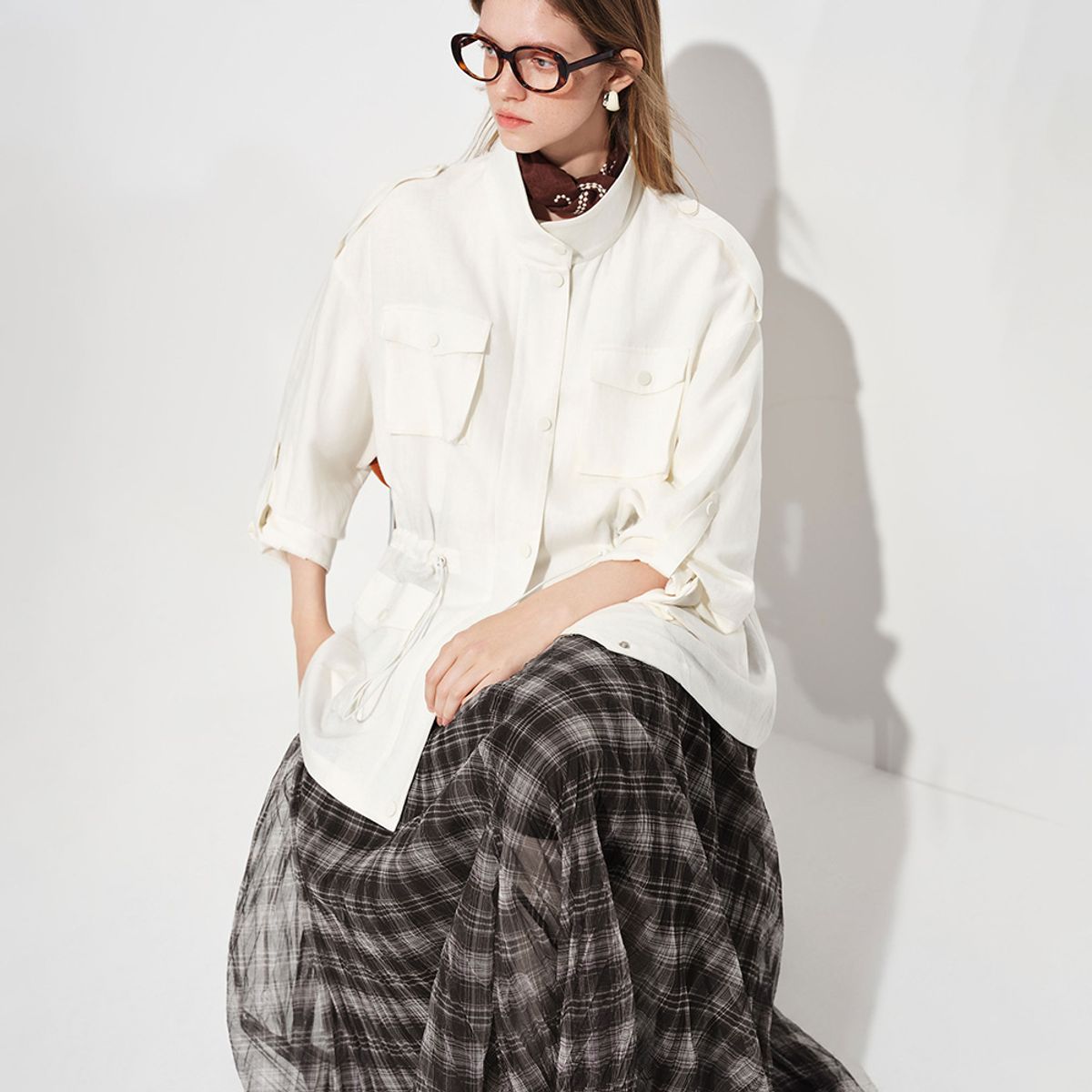 웬스데이딜라잇(WEDNESDAY DELIGHT) WD_Pocket stand collar jacket