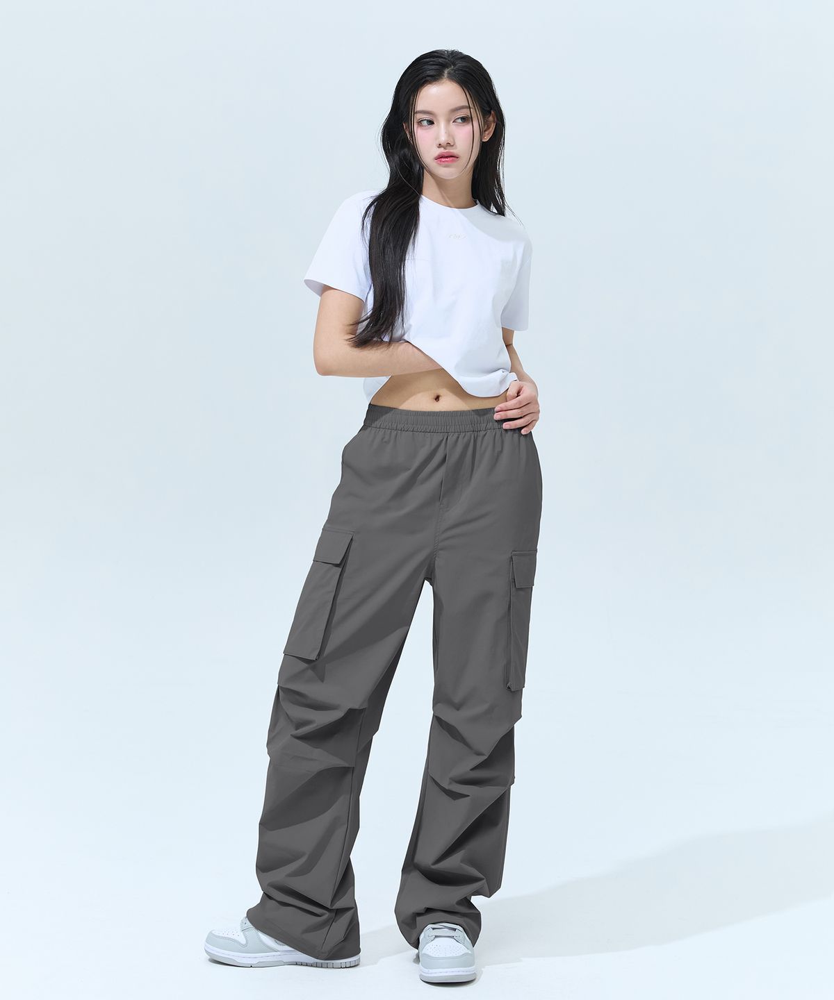 블랙몬스터핏(BLACK MONSTER FIT) 소로나 심볼 크롭 숏슬리브 (2color) / BM260202