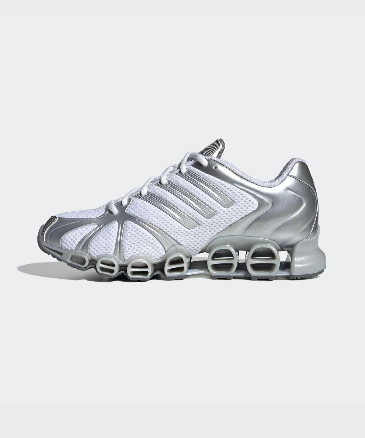 아디다스(ADIDAS) 메가 고스트라이드 - 화이트:실버메탈릭 / JQ0555