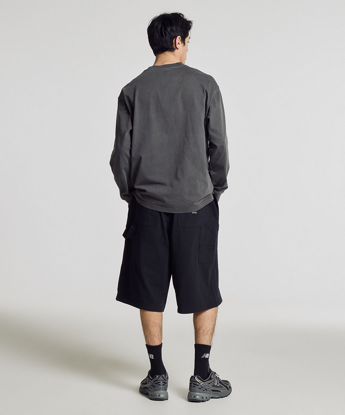 뉴발란스(NEW BALANCE) NBNVG21523 / UNI 트랙 클럽 카펜터 7부 쇼츠 (BLACK)