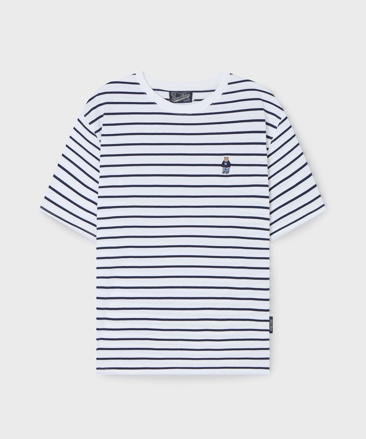 후아유(WHO.A.U) Steve Stripe Short Sleeve T-shirt / WHRSG2321U