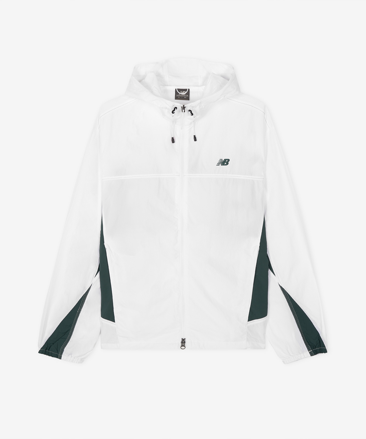 뉴발란스(NEW BALANCE) NBNAG21423 / UNI NANO LIGHT 후드 바람막이 (WHITE)