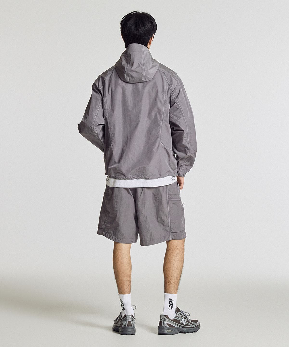 뉴발란스(NEW BALANCE) NBNAG21423 / UNI NANO LIGHT 후드 바람막이 (DARK PURPLE)