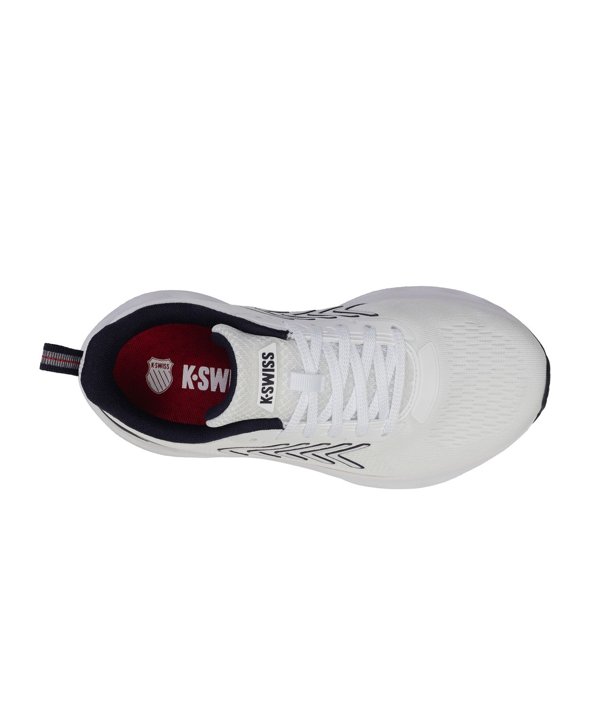 케이스위스(K-SWISS) 남성 멜로즈 튜브 라이트 러닝화_AKSFLSV024WH
