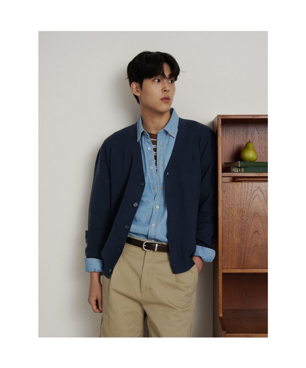 빈폴 멘(BEANPOLE MEN) [Essential] B.Ever 카디건  네이비