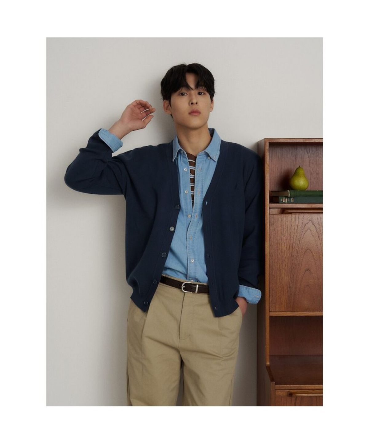 빈폴 멘(BEANPOLE MEN) [Essential] B.Ever 카디건  네이비