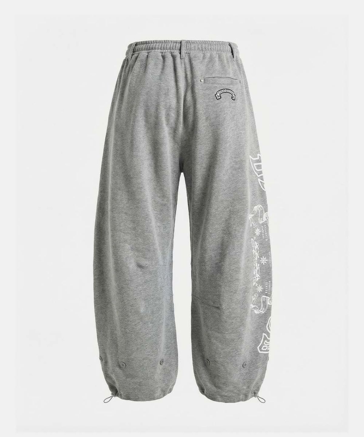 배드블러드(BADBLOOD) Mystic Capsule Semi-Curved Fit Joggers - Gray