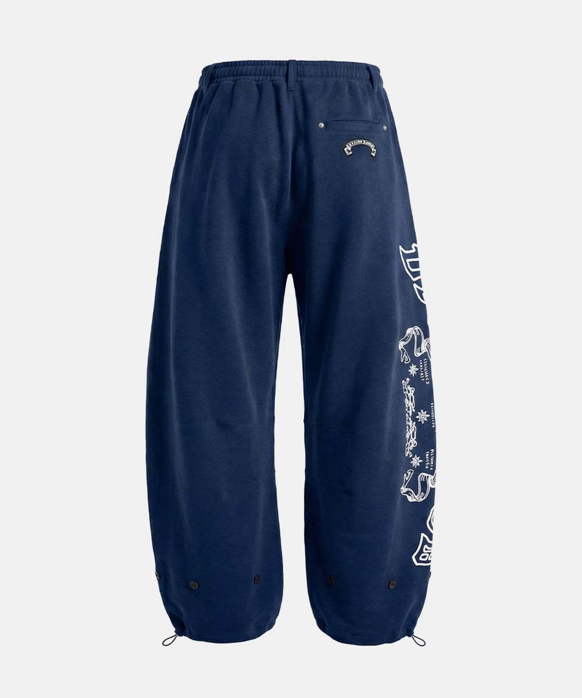 배드블러드(BADBLOOD) Mystic Capsule Semi-Curved Fit Joggers - Navy