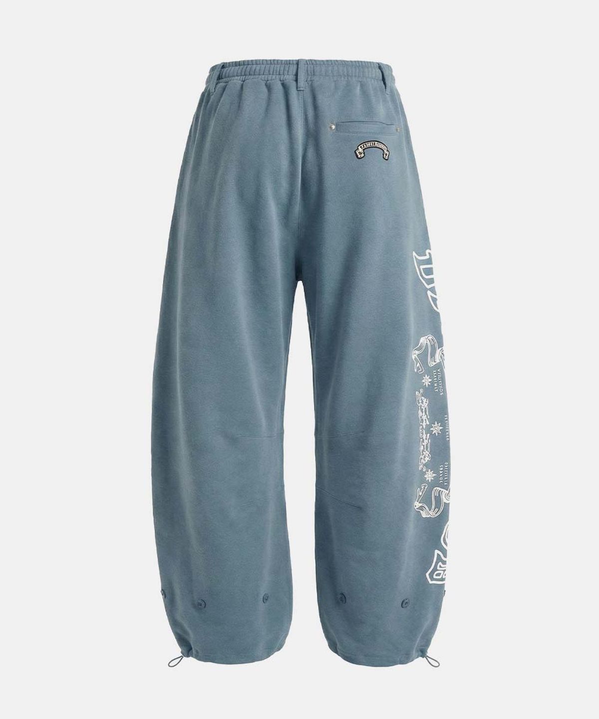 배드블러드(BADBLOOD) Mystic Capsule Semi-Curved Fit Joggers - Sky Blue