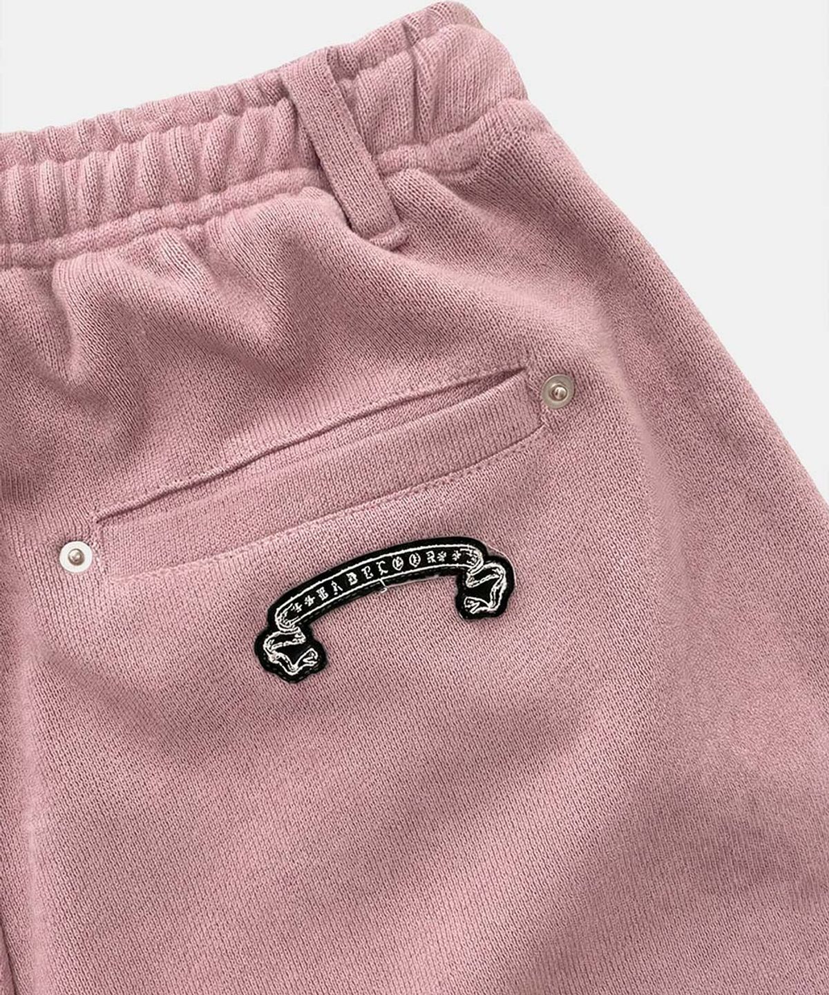 배드블러드(BADBLOOD) Mystic Capsule Semi-Curved Fit Joggers - Pink