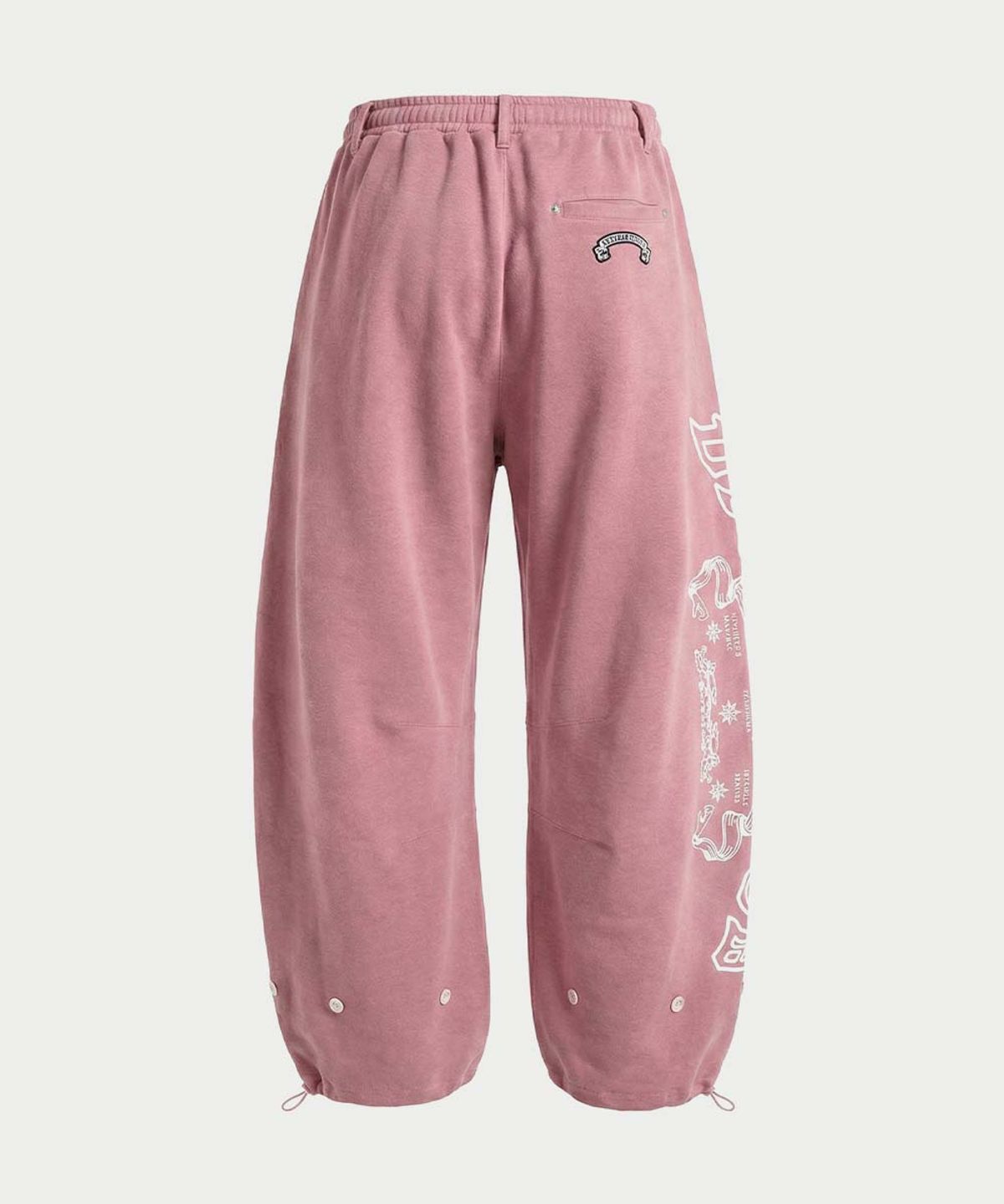 배드블러드(BADBLOOD) Mystic Capsule Semi-Curved Fit Joggers - Pink