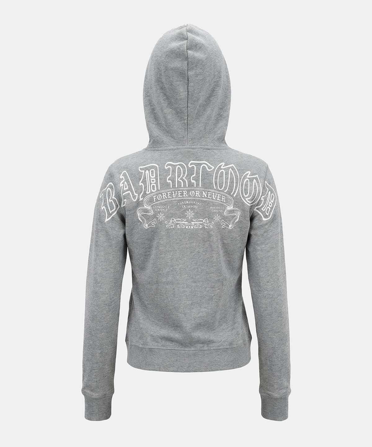 배드블러드(BADBLOOD) Mystic Capsule Slim-Fit Zip-Up Hoodie - Gray