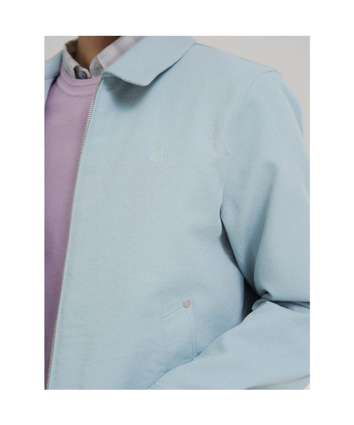 빈폴 멘(BEANPOLE MEN) 트윌 블루종  스카이 블루