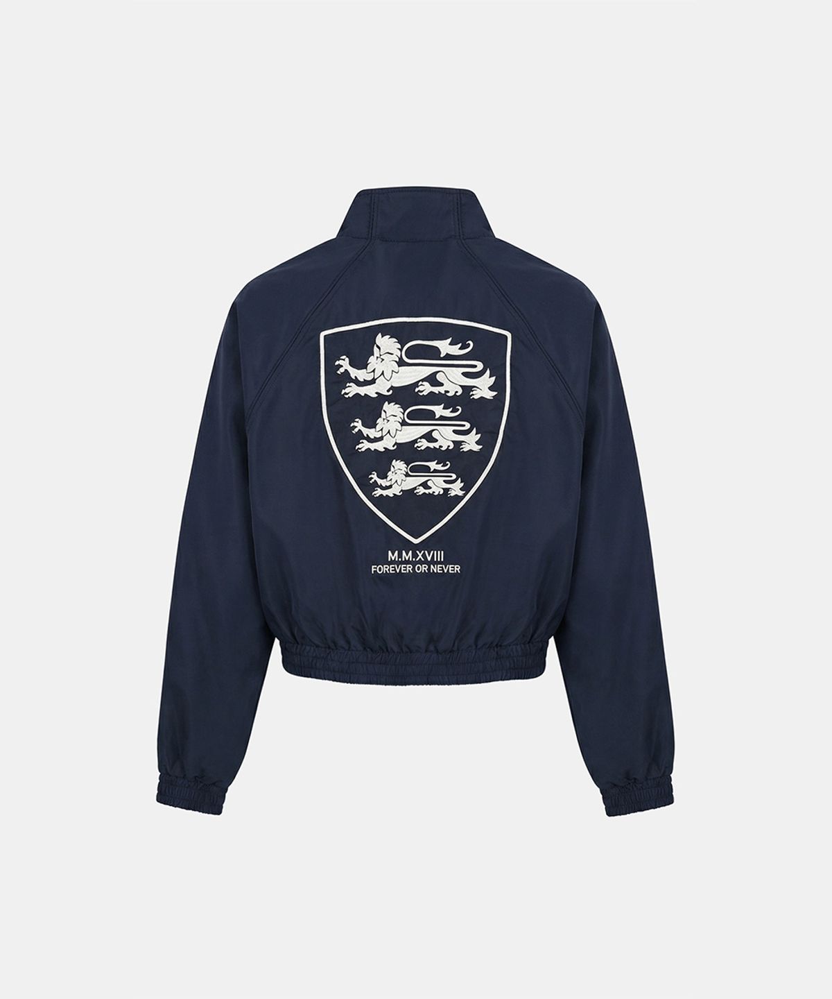 배드블러드(BADBLOOD) Shield-M Reversible Track Top - Navy Check
