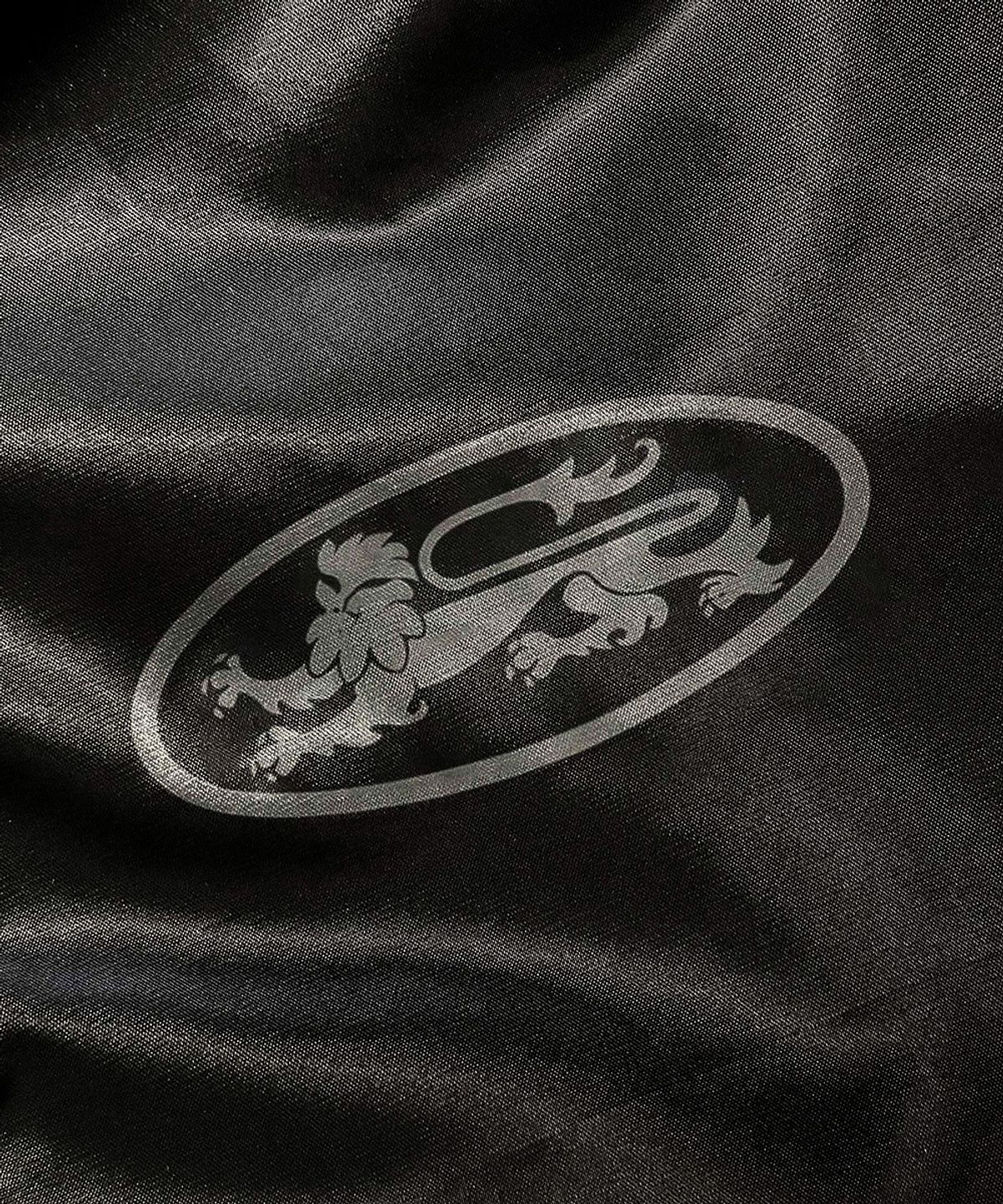 배드블러드(BADBLOOD) Mystic Nylon Hooded windbreaker - Black