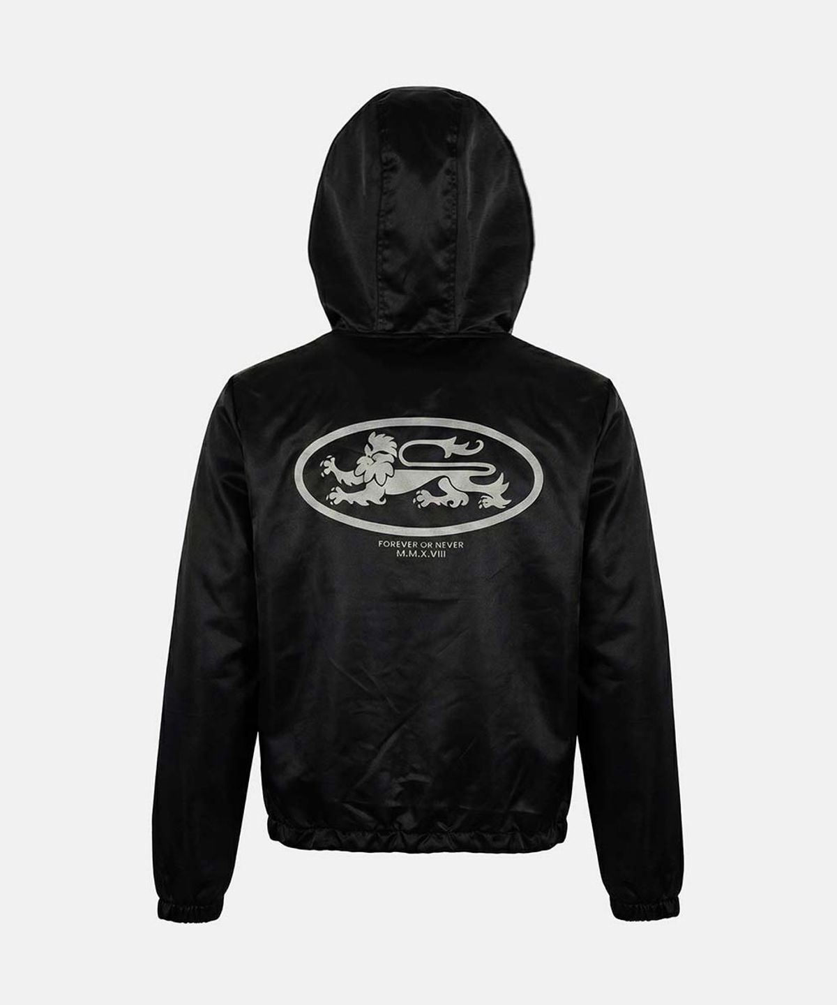 배드블러드(BADBLOOD) Mystic Nylon Hooded windbreaker - Black