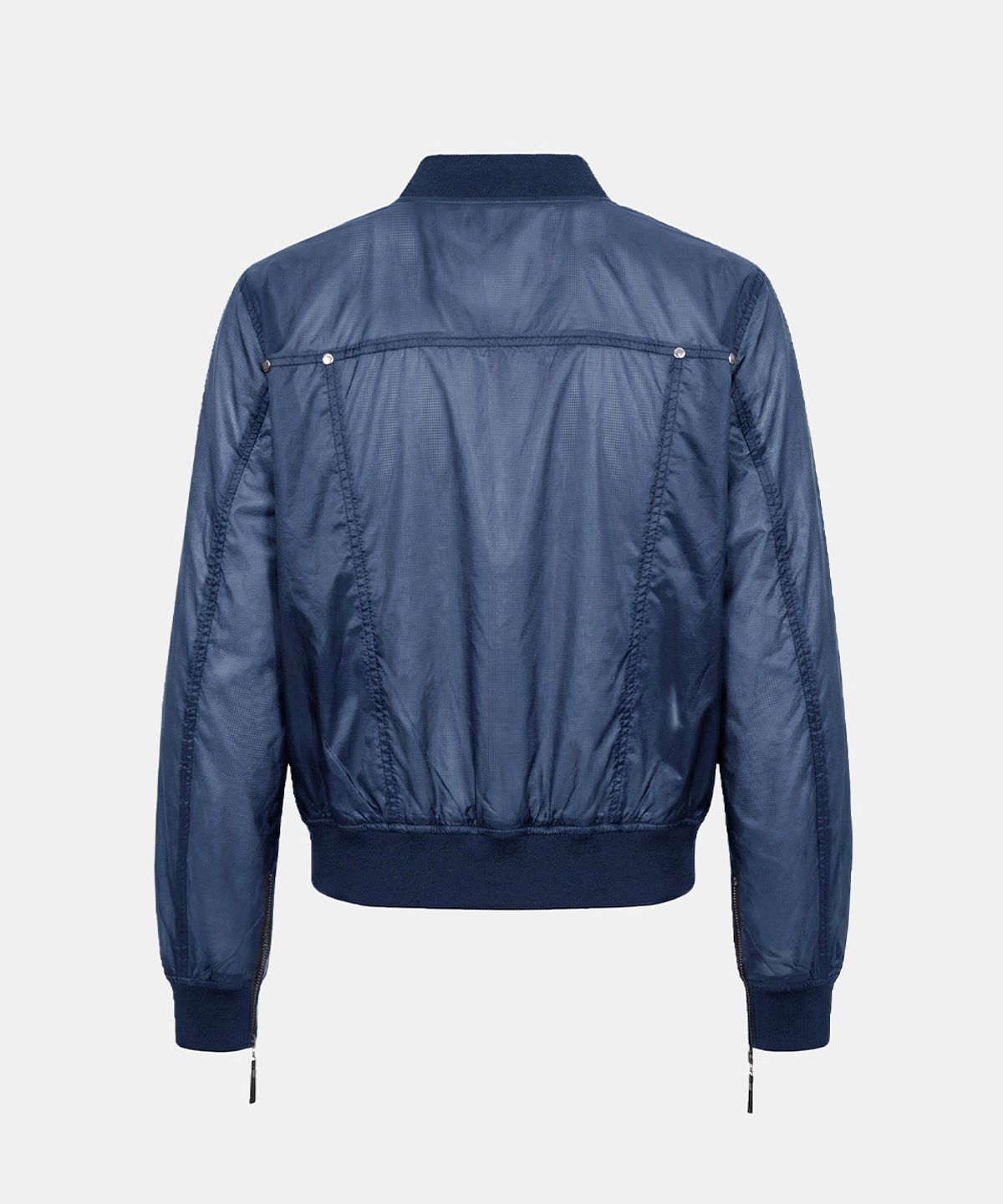 배드블러드(BADBLOOD) Laguna Lightweight Nylon Bomber Jacket - Navy