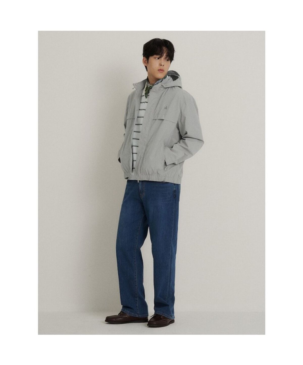 빈폴 멘(BEANPOLE MEN) 캐주얼 후드점퍼  베이지