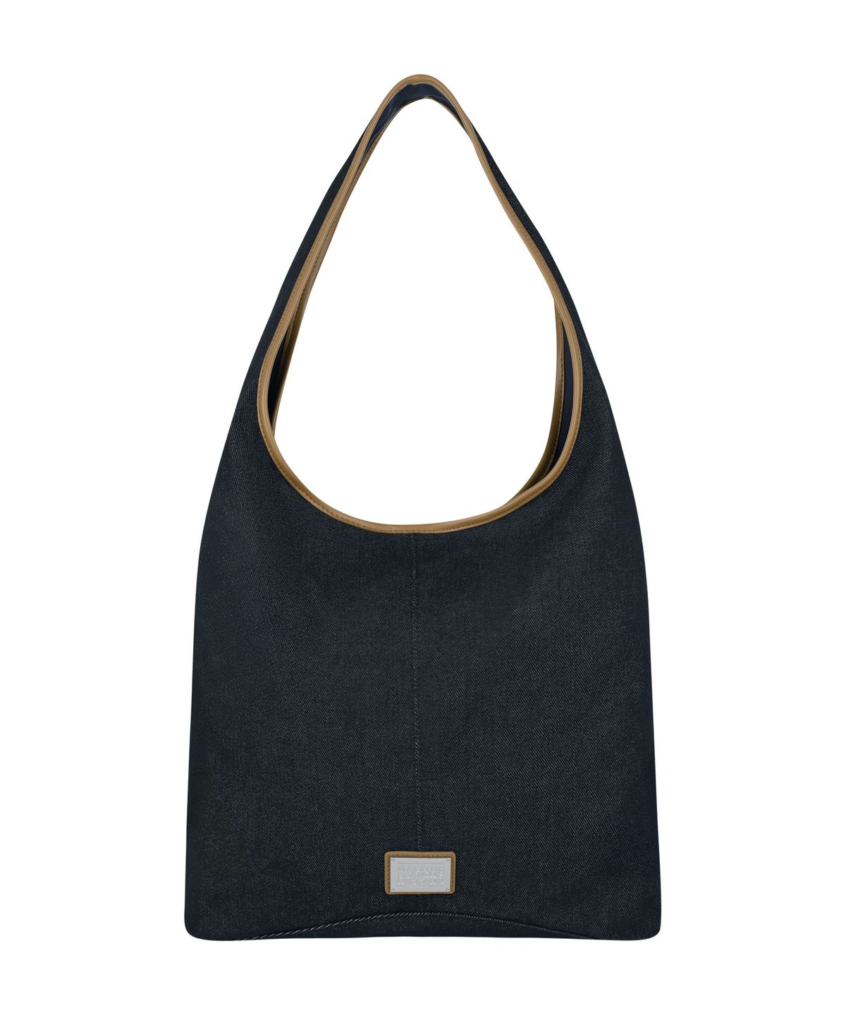 마리떼 프랑소와 저버(MARITHÉ + FRANҪOIS GIRBAUD) CLASSIC LOGO ONE SHOULDER BUCKET BAG dark blue