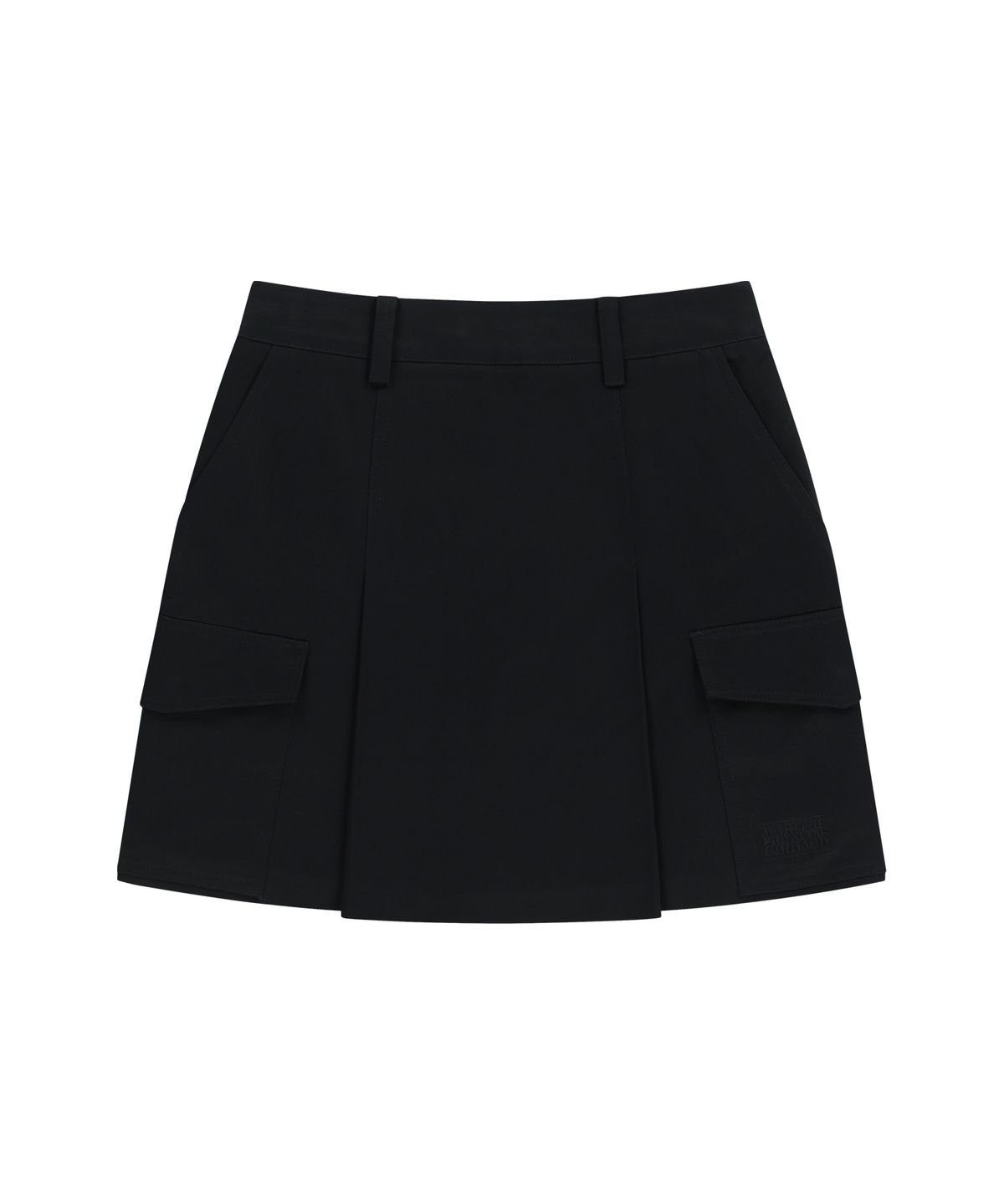 마리떼 프랑소와 저버(MARITHÉ + FRANҪOIS GIRBAUD) W COTTON CARGO MINI SKIRT black