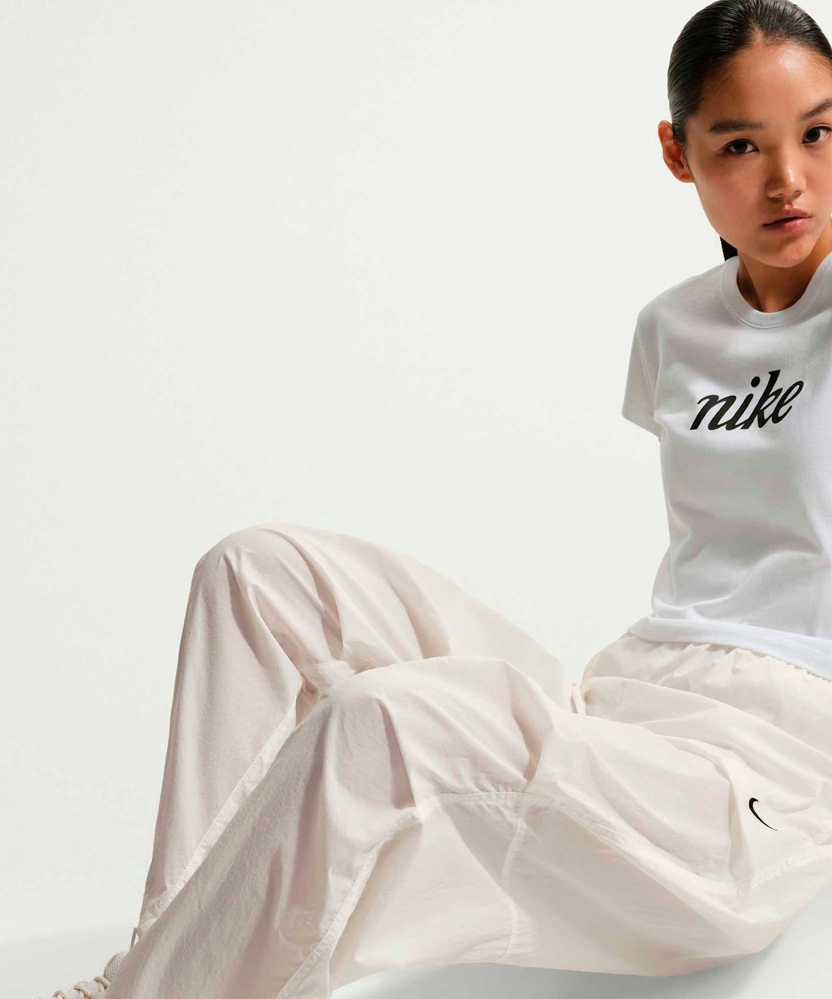 나이키(NIKE) 스포츠웨어 미드라이즈 경량 UV 팬츠 W - 세일:블랙 / IO3377-133