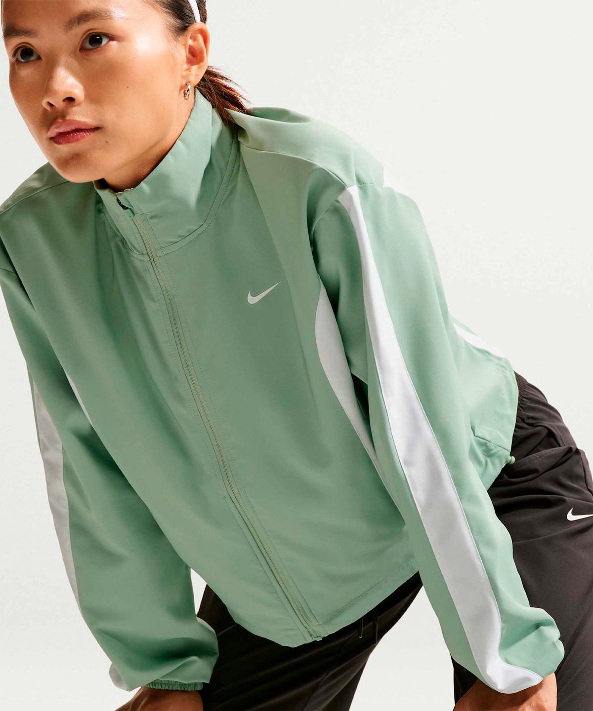 나이키(NIKE) 원 우븐 재킷 W - 스팀:화이트 / IV5394-006