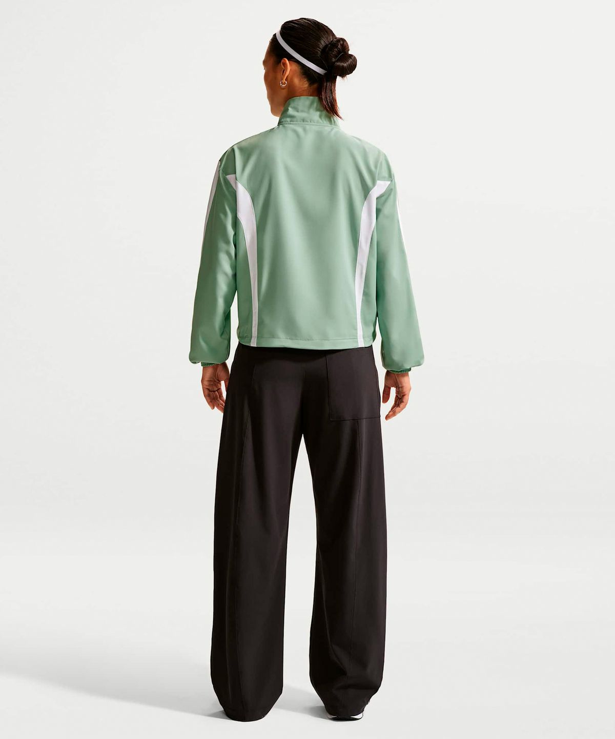 나이키(NIKE) 원 우븐 재킷 W - 스팀:화이트 / IV5394-006