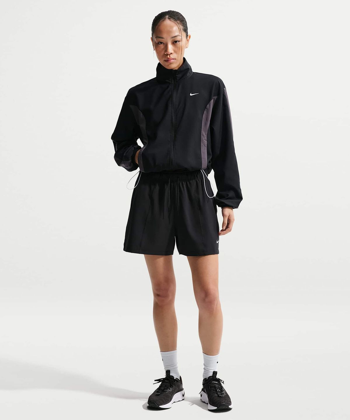 나이키(NIKE) 원 우븐 재킷 W - 블랙:썬더 그레이:화이트 / IV5394-010
