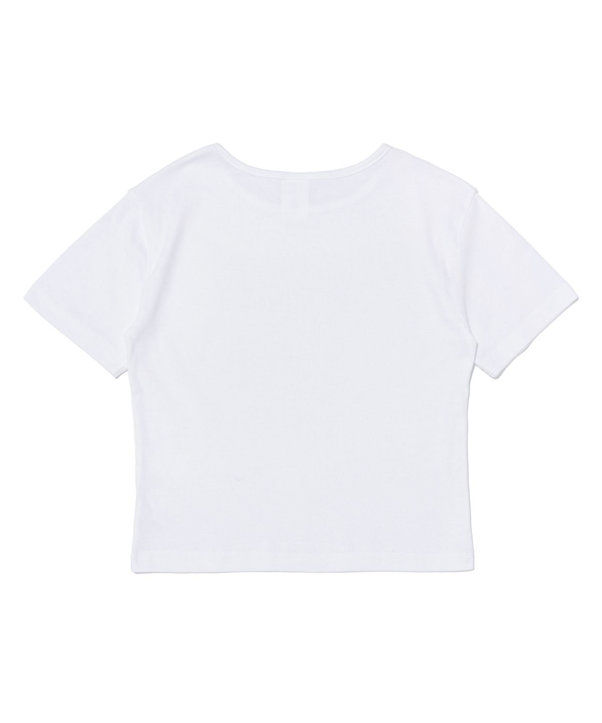 서울어패럴(SEOUL APPAREL) 아카이빙 레터링 로고 크롭 반팔 티셔츠 (화이트)