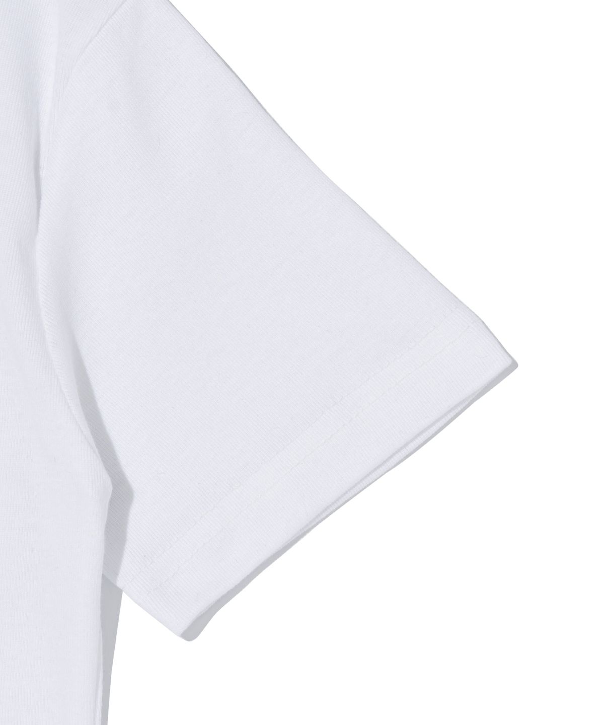 서울어패럴(SEOUL APPAREL) 사이드 서울 로고 크롭 반팔 티셔츠 (화이트)