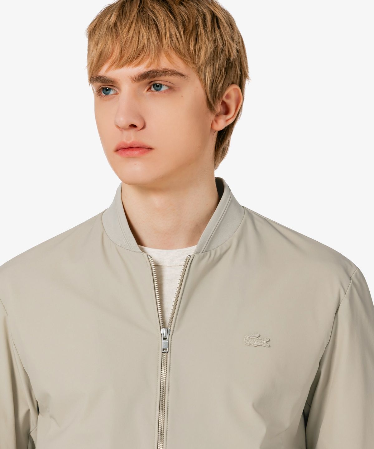 라코스테(LACOSTE) 남성 스타디움넥 블루종 BH448E-56G 02S
