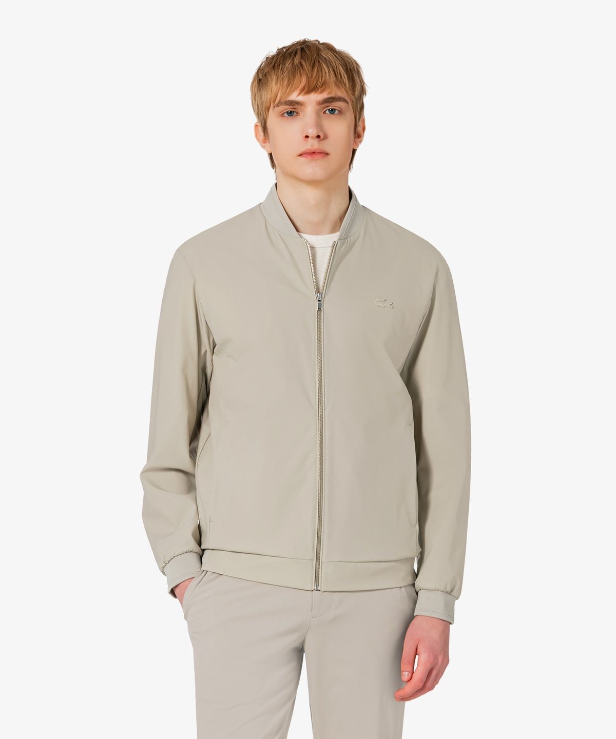 라코스테(LACOSTE) 남성 스타디움넥 블루종 BH448E-56G 02S