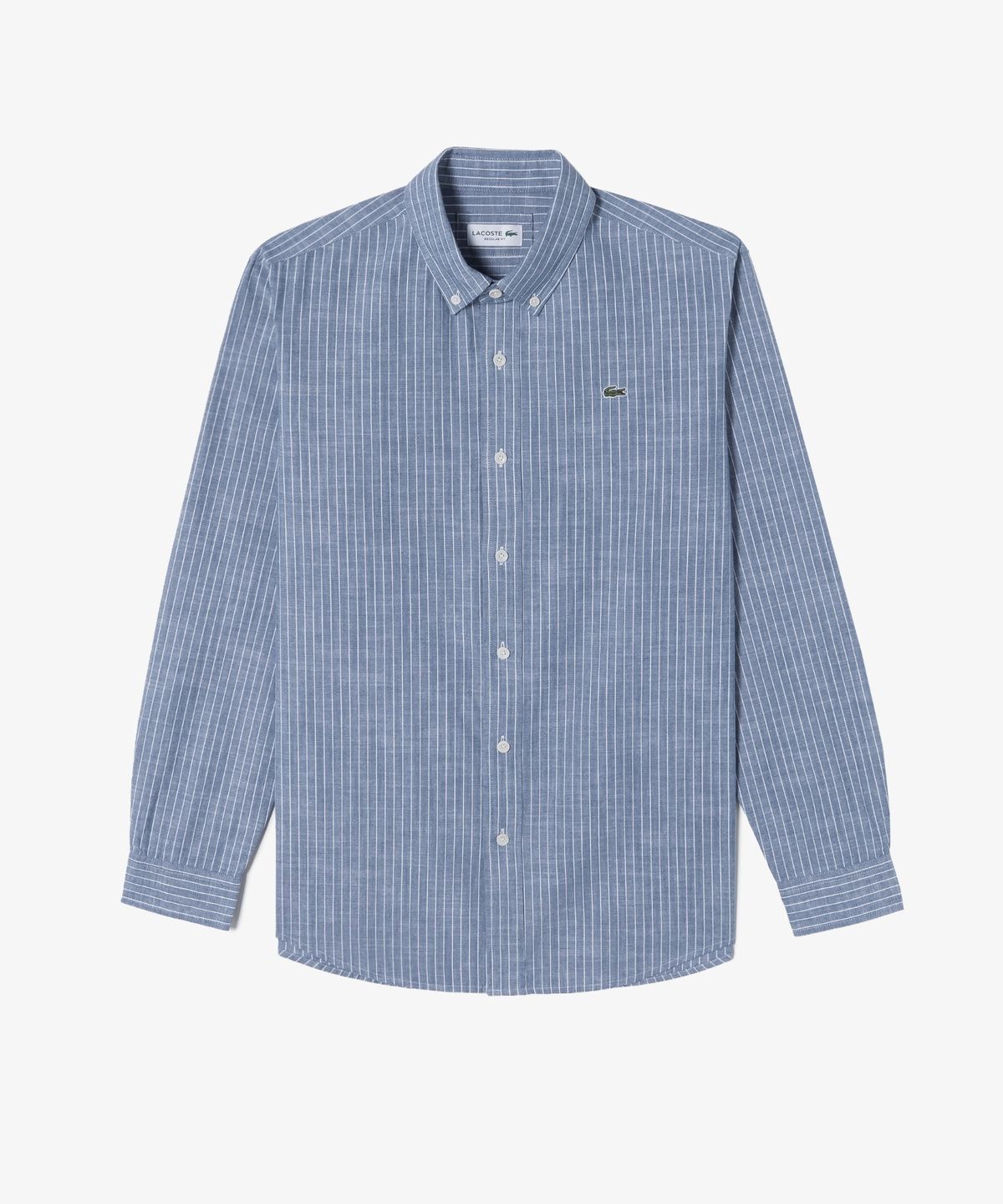 라코스테(LACOSTE) 남성 샴브레이 스트라이프 셔츠 CH357E-56G AEY