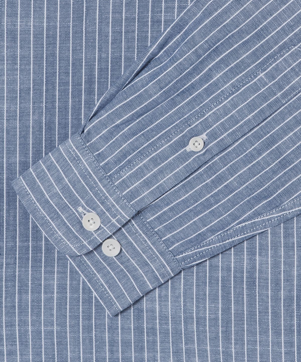 라코스테(LACOSTE) 남성 샴브레이 스트라이프 셔츠 CH357E-56G AEY