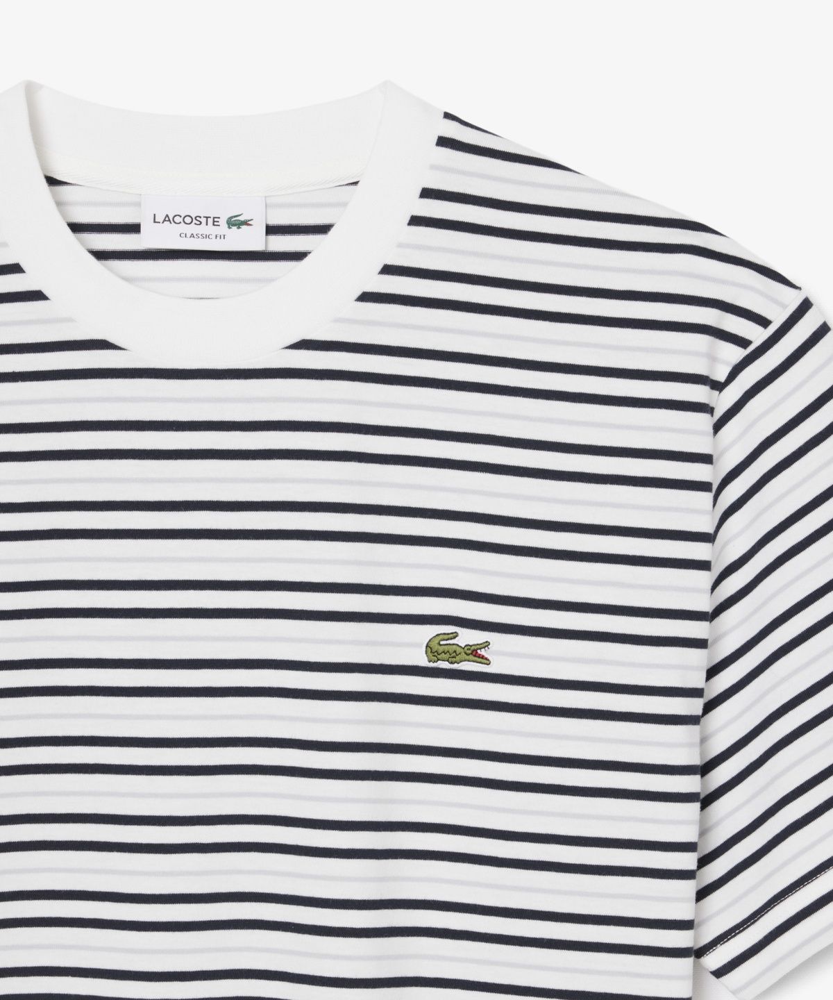 라코스테(LACOSTE) 남성 멀티 스트라이프 반팔 티셔츠 TH0874-56G 7XI
