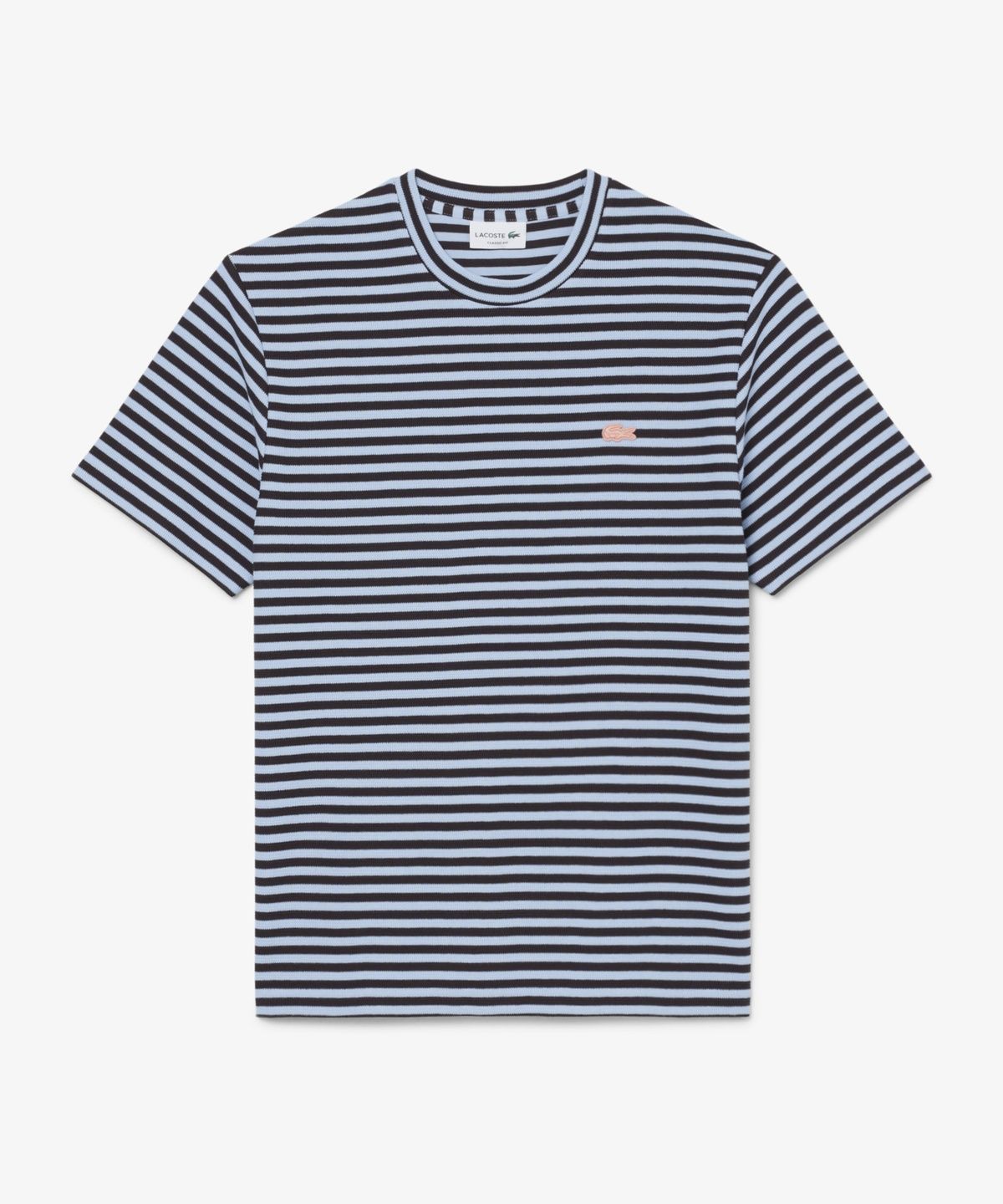 라코스테(LACOSTE) 남성 컬러크록 크레이프 스트라이프 반팔 티셔츠 TH2193-56G 4I3