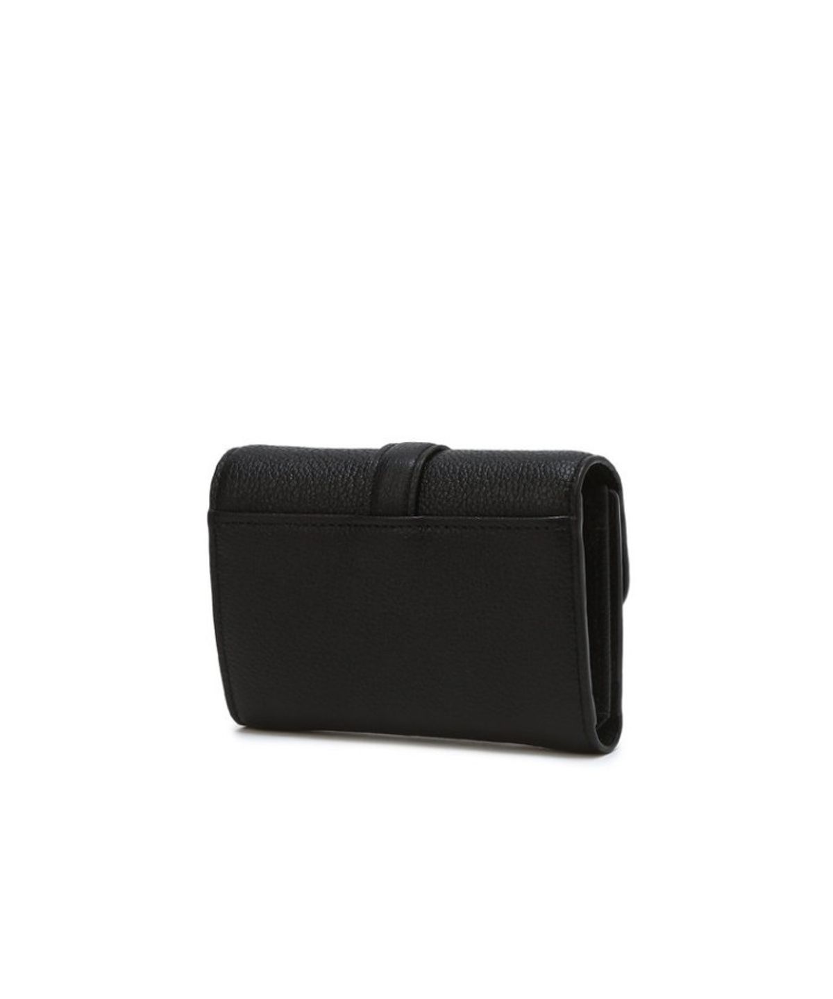 닥스 여성 액세서리(DAKS WOMENS ACCESSORIES) 버크백 샬롯 블랙 D장식 소가죽 반지갑_DCWA6E541BK