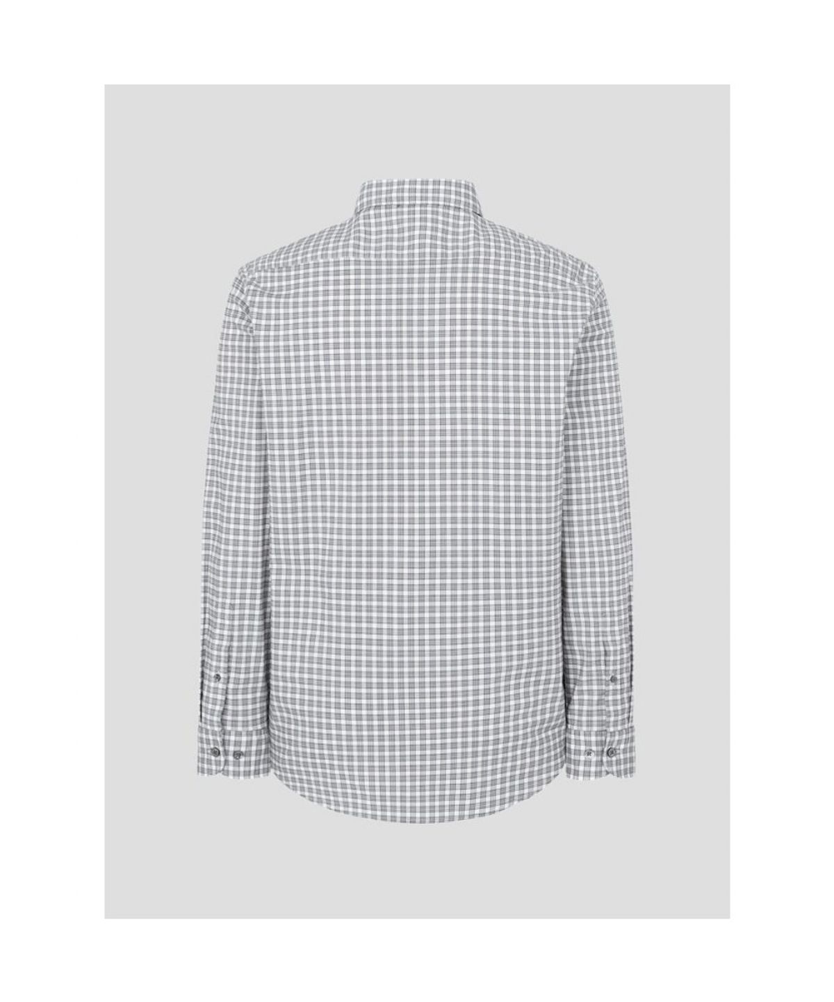 빈폴 멘(BEANPOLE MEN) 변형 깅엄 체크 셔츠  블랙