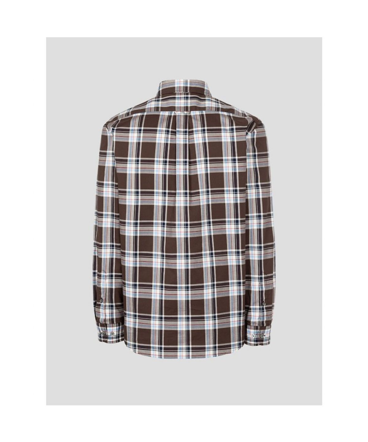 빈폴 멘(BEANPOLE MEN) 미디엄 멀티 체크 셔츠  브라운