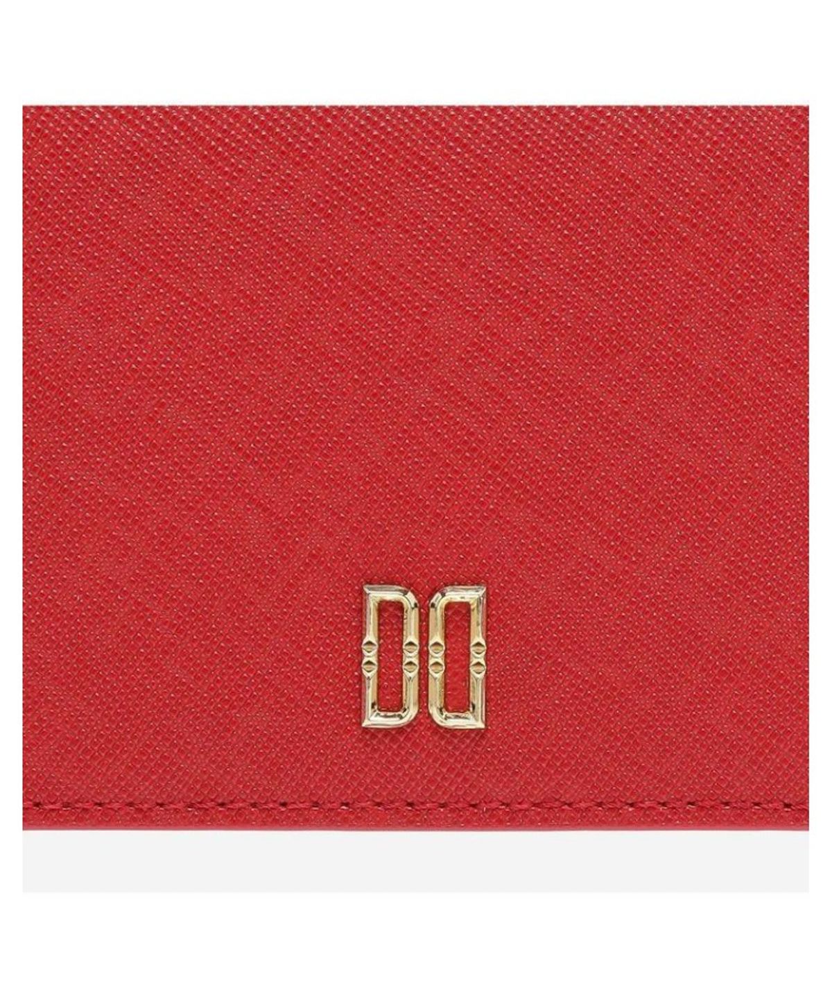 닥스 여성 액세서리(DAKS WOMENS ACCESSORIES) 레드 DAKS DD로고 카드지갑_DCWA5F002R2