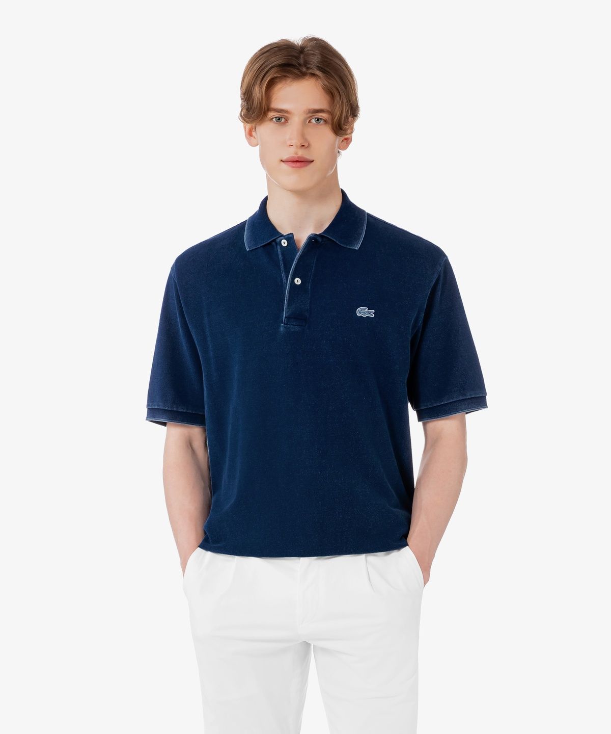 라코스테(LACOSTE) 남성 JP 인디고 반팔 폴로 셔츠 PH9428-56G 2GF