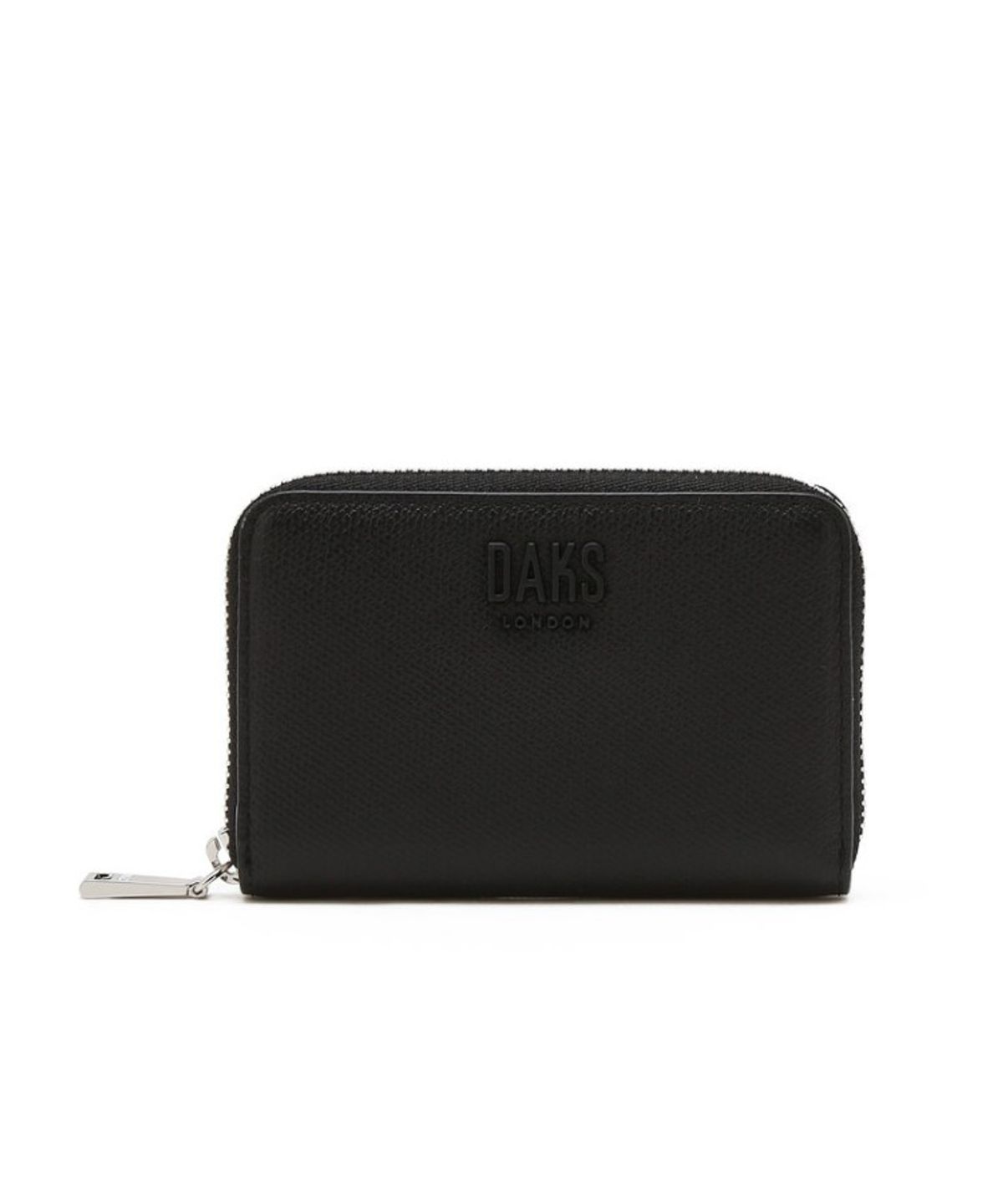 닥스 여성 액세서리(DAKS WOMENS ACCESSORIES) [26SS 닥스 ACC 여성]젤라 블랙 지퍼돌이 카드지갑_DCWA6E902BK