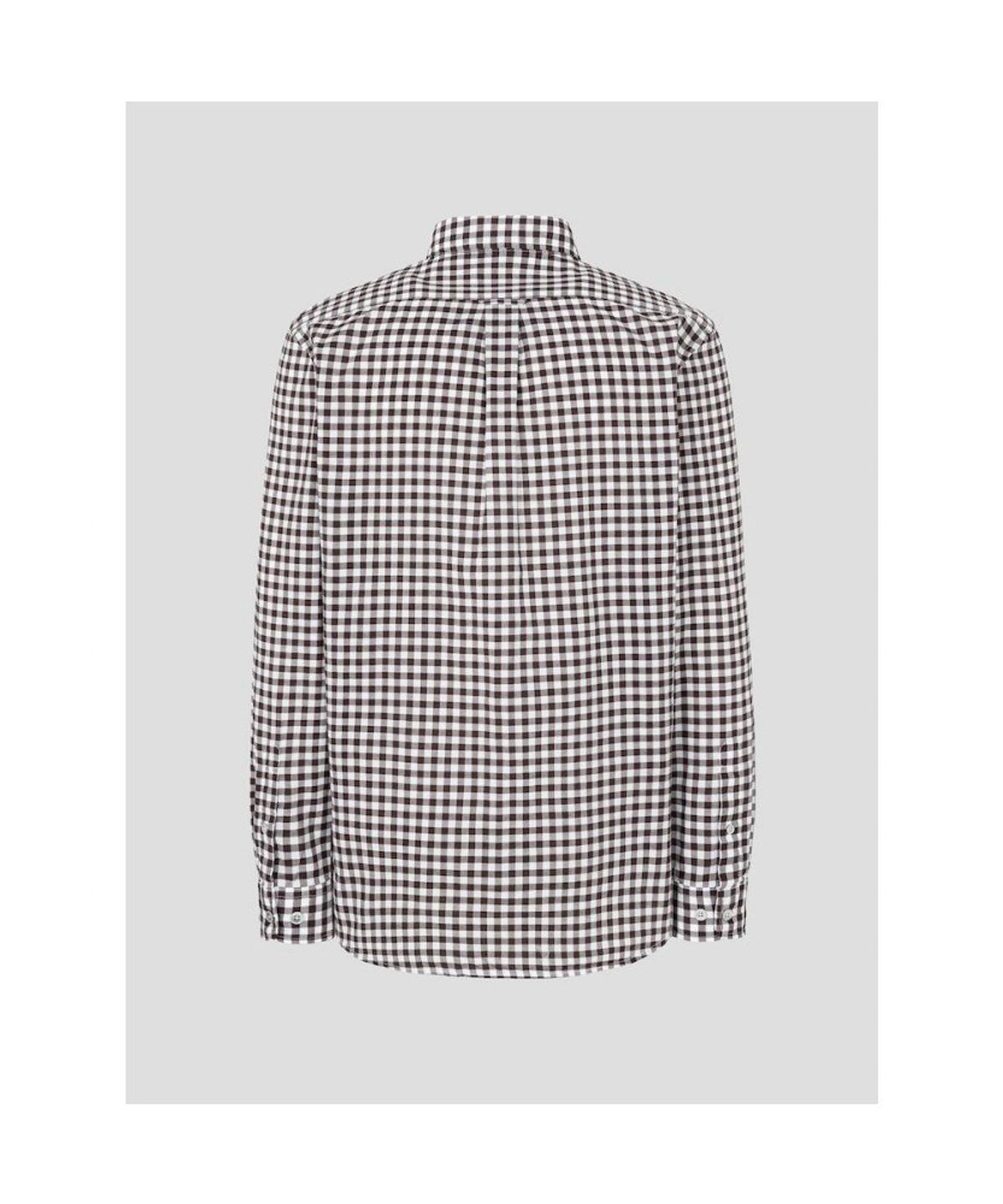 빈폴 멘(BEANPOLE MEN) 깅엄 체크 셔츠  브라운
