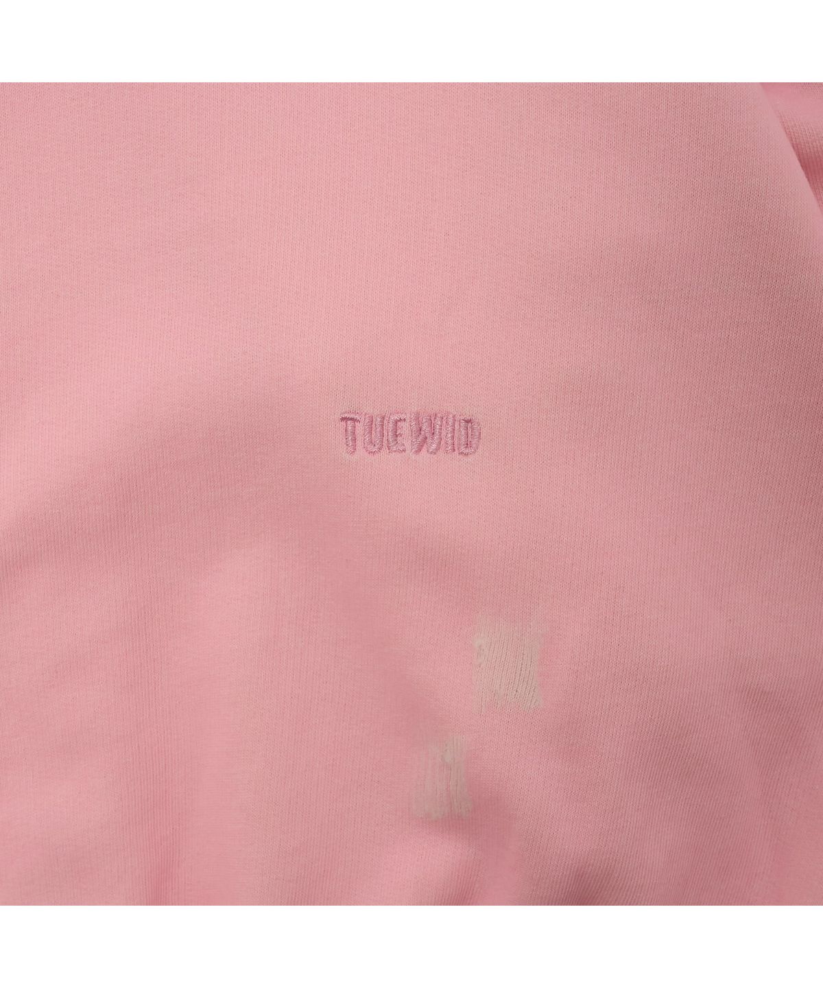투위드(TUEWID) Tuewid classic embroidery set up zip up in blush pink