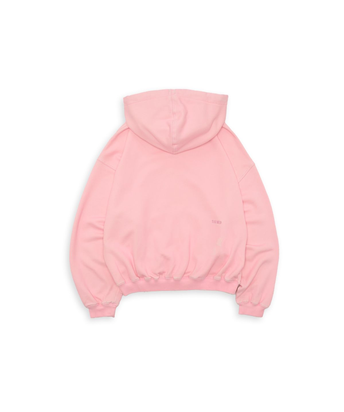 투위드(TUEWID) Tuewid classic embroidery set up zip up in blush pink