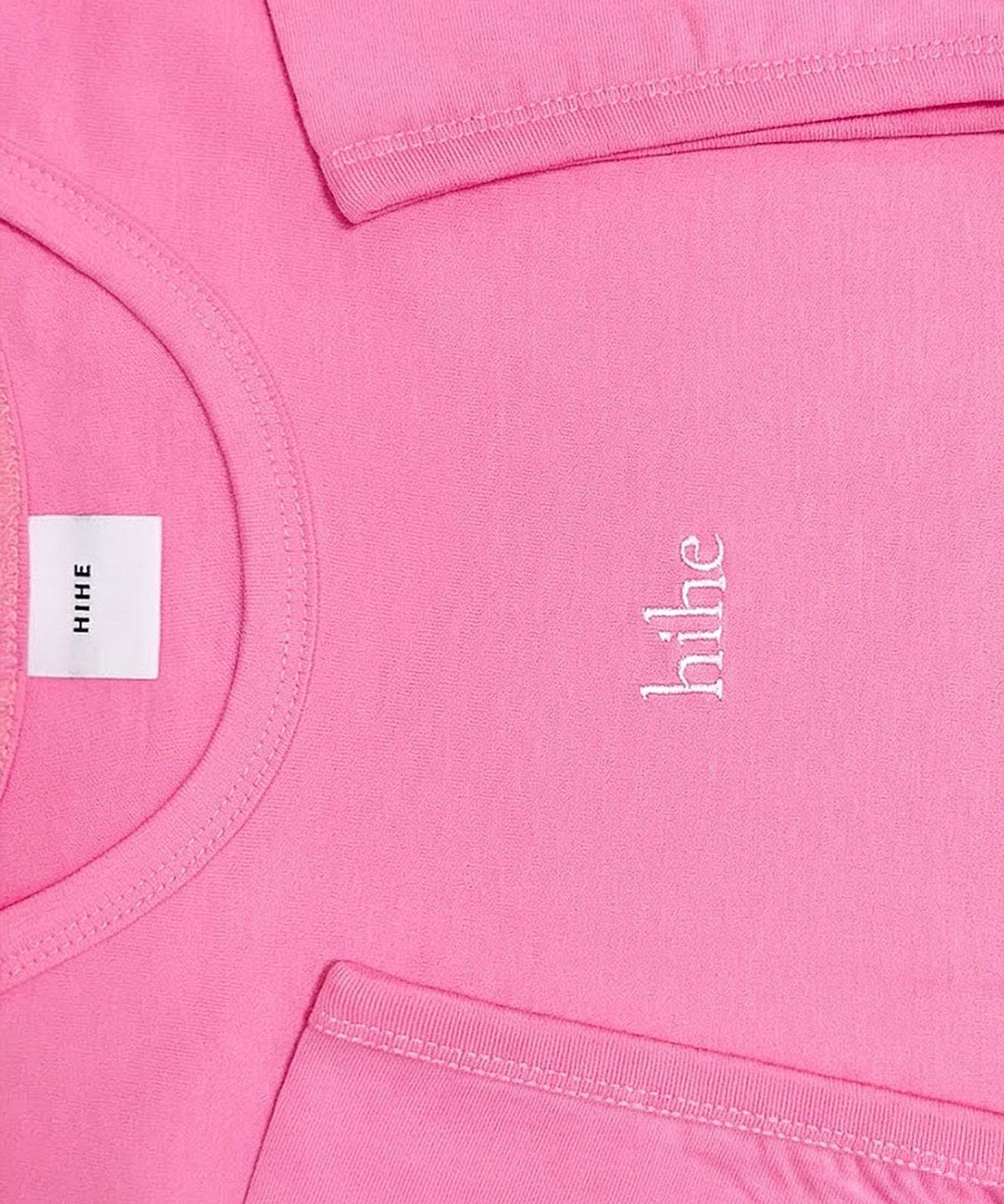 히헤(HIHE) Small Logo Top_Pink