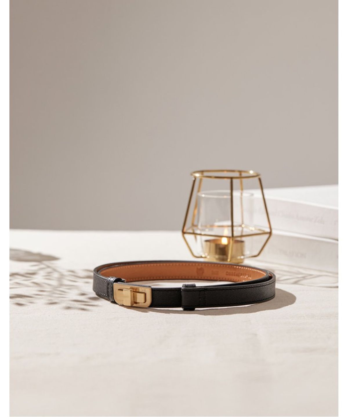 닥스 여성 액세서리(DAKS WOMENS ACCESSORIES) 디락 여성 슬라이딩벨트_DBBE6E802BK