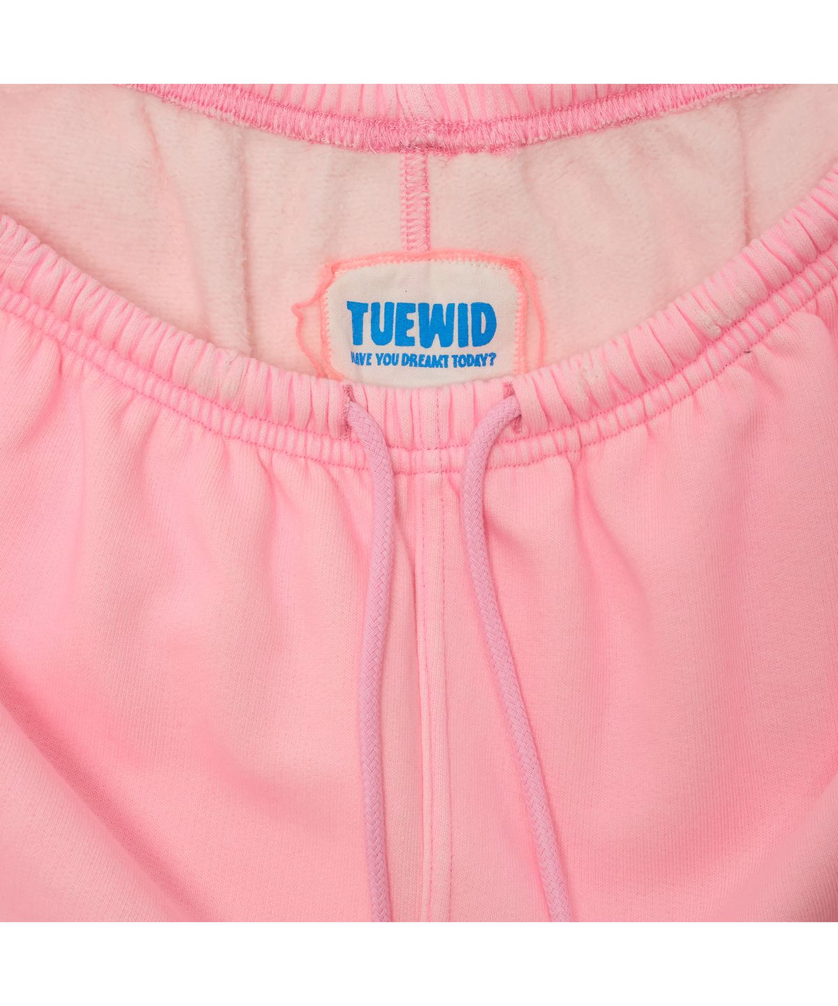 투위드(TUEWID) Tuewid classic embroidery set up pants  in blush pink