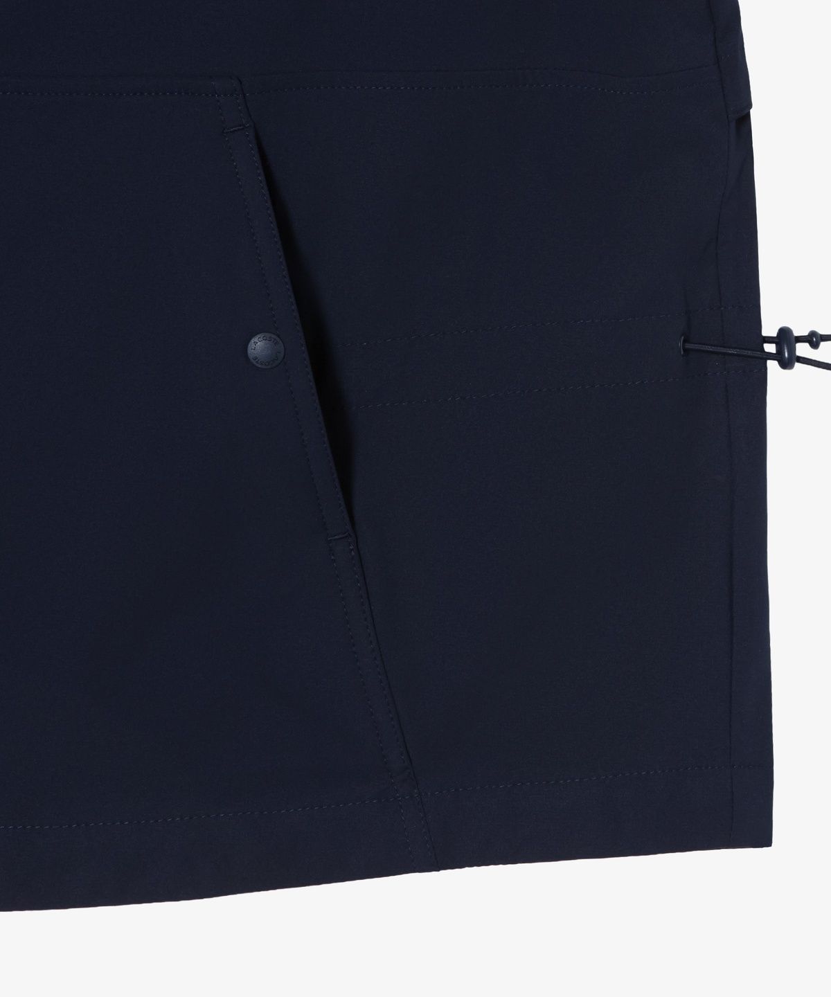라코스테(LACOSTE) 여성 실루엣 반팔 우븐 아노락 BF710E-56G HDE