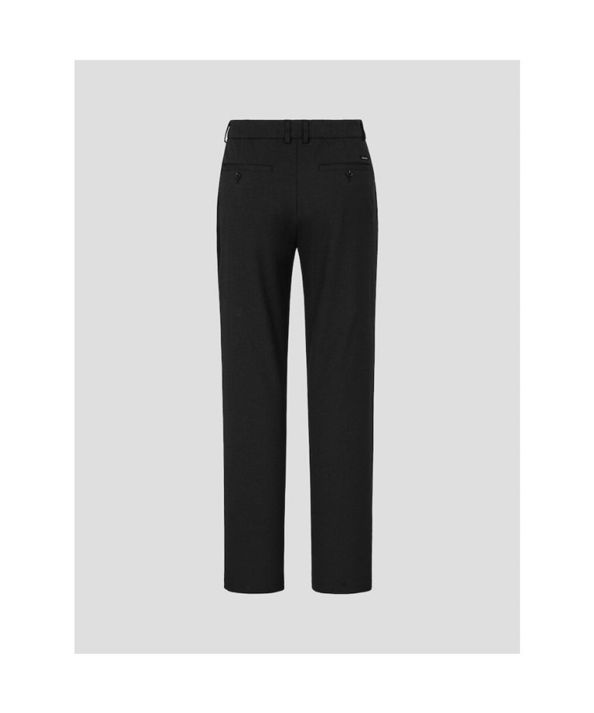 빈폴 멘(BEANPOLE MEN) 리넨 혼방 옥스포드 스탠다드핏 팬츠  블랙